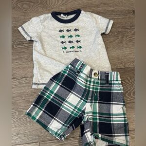 Janie and Jack Short Set-6-12M